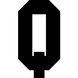 Letter Q Silhouette