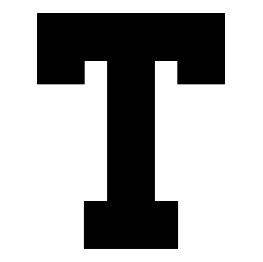 Letter T Silhouette