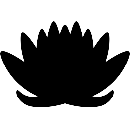 Lotus Flower Silhouette
