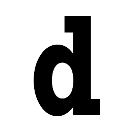 Lowercase Letter D Silhouette