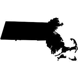 Massachusetts Silhouette