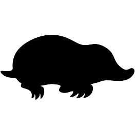 Mole Silhouette
