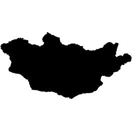 Mongolia Silhouette