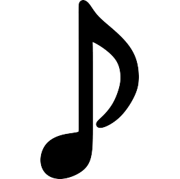 Musical Note Silhouette