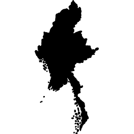 Myanmar Silhouette