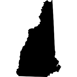 New Hampshire Silhouette