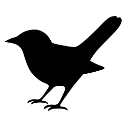 Nightingale Silhouette