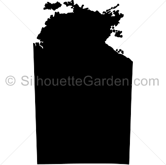 Northern Territory Silhouette