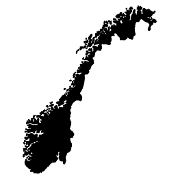 Norway Silhouette