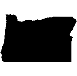 Oregon Silhouette