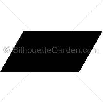 Parallelogram Silhouette