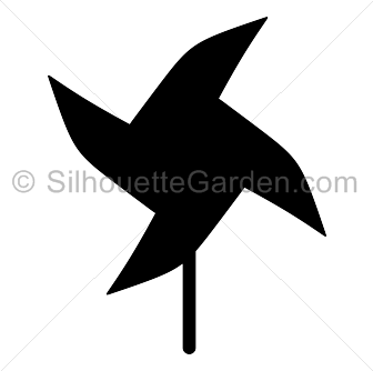 Pinwheel Silhouette