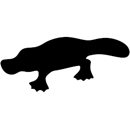 Platypus Silhouette
