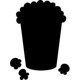 Popcorn Silhouette