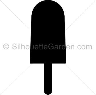 Popsicle Silhouette