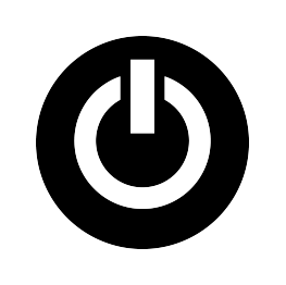 Power Button Silhouette