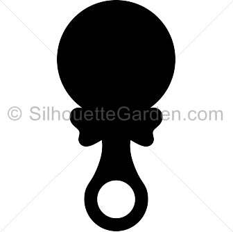 Rattle Silhouette