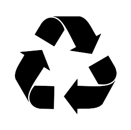 Recycle Symbol Silhouette