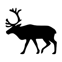 Reindeer Silhouette