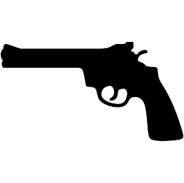 Revolver Silhouette