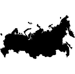 Russia Silhouette