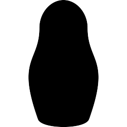 Russian Doll Silhouette