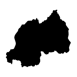 Rwanda Silhouette