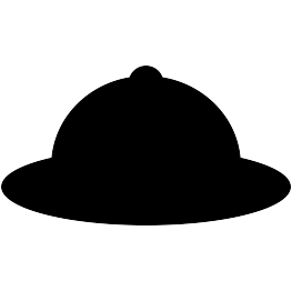 Safari Hat Silhouette