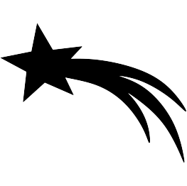 Shooting Star Silhouette