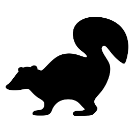 Skunk Silhouette