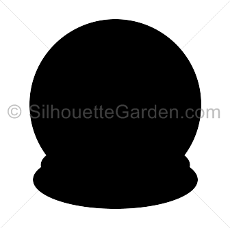 Snow Globe Silhouette