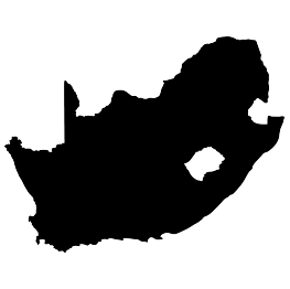 South Africa Silhouette