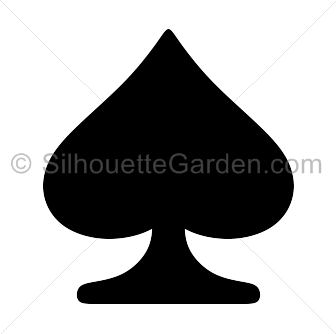 Spade Silhouette