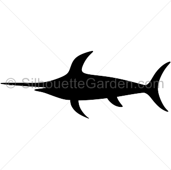 Swordfish Silhouette